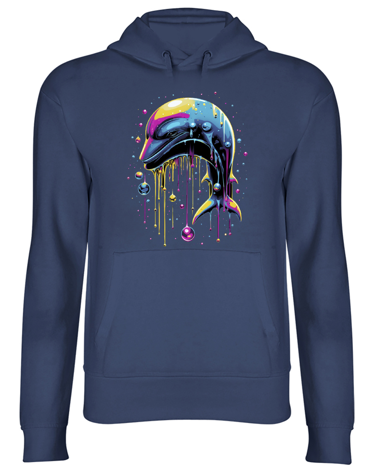 Pink dolphin cheap drip drip hoodie